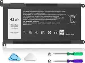 WDX0R Laptop Battery for dell Inspiron 15 5000 7000 5368 5378 5379 5567 5579 5580 5765 5767 5770 5775 7560 7570 17 5765 5767 5775 13 5378 5368 7375 7368 7378 Series Vostro WDXOR 5468 5568 P69G 3CRH3