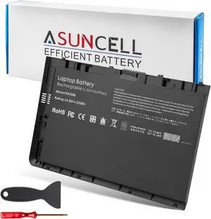 ASUNCELL BT04XL 14.8V 52WH Notebook Battery for HP EliteBook Folio 9470 9470M 9480m Ultrabook BT04 BA06 HSTNN-IB3Z HSTNN-I10C 687945-001 H4Q47AA 687517-241 HSTNN-DB3Z 687517-171 BA06XL H4Q48AA