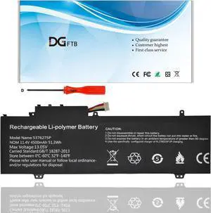 5376275P UTL-509068-3S NV-509067-3S Laptop battery For Gateway GWTN156-1RG GWTN141-2BL GWTN141-4 GWTN141-4BK GWTN141-4BL GWTN156-5BL GWTN156-9SL GWTN141-10BK GWTN141-10BL GWTN141-10GR 51.3Wh/4500mAh