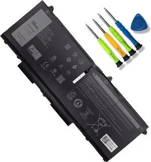 JOTACT 07KRV 15.2V 58Wh 3625mAh 4-Cells Battery Replacement for Dell Latitude 5530 5430 5330 Precision 3570 P104F P104F005 P137G P137G004 Series Laptop Series Notebook M69D0 H4PVC 0H4PVC Y86WG 0Y86W
