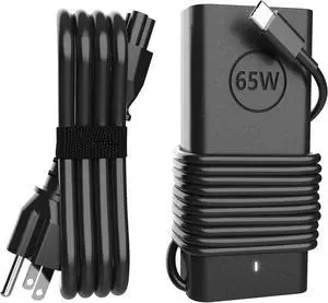 65W 45 Watt USB Type C Laptop Charger for Dell XPS 13, Latitude 5440 5540 5450 5420 7420 5520 E5440 E5430 5550 5320 7440 5430 5530 7430 3550 7450 Power Cord, Chromebook 3100 2in1 Computer AC Adapter