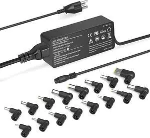 90W Universal AC Adapter Laptop Charger Replacement for HP Dell Len OVO Acer Asus Toshiba Sony Gate Way Notebook Ultrabook Chrome Book, Universal Laptop ChargerPower Supply Cord with 16 Tips
