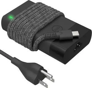 Universal 65W USB C Laptop Charger for HP Computer Envy/Elitebook/Spectre x360 Replacement, Chromebook USB-C Laptop Charger for Lenovo Thinkpad/Yoga, Dell Latitude, Acer/Asus/Samsung Type C Power Cord