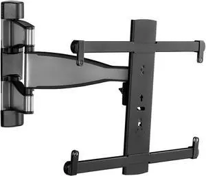 Sanus Premium Full Motion TV Wall Mount for 32" - 55" TVs - Stainless Steel Finish with FluidMotion Design for Smooth Extension, Tilt,