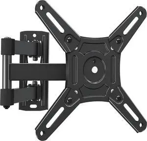 ELIVED UL Listed Full Motion TV Monitor Wall Mount for Most 14-42 Inch LED LCD Flat Screen TVs & Monitors, Swivel Tilt Extension Rotation tv Mount Bracket Max VESA 200x200mm, up to 33 lbs.
