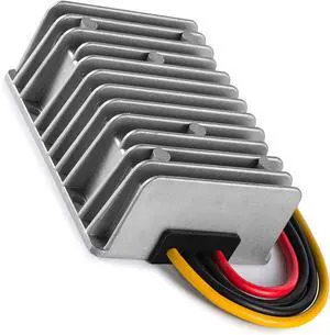 DC Voltage Regulator 60V 72V Step Down to 12V 15A 180W, Waterproof Converter Reducer, Power Supply Module Buck Transformer, for Golf Cart, forklifts, Car DC Voltage Regulator 60V 72V Step Down to 12V 15A 180W, Waterproof Converter Reducer, Power Supply Module Buck Transformer, for Golf Cart, forklifts, Car