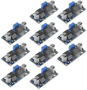 XINGYHENG 10Pcs DC-DC Buck Voltage Converter Power Module 3A Adjustable Module Stable 3.0-40V to 1.5-35V Power Supply Module