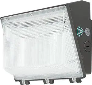 120W LED Wall Pack Light with Dusk-to-Dawn Photocell, 13200LM 5000K Daylight 100-277V, Waterproof Commercial Outdoor Security Lights for Parking Lot, Yard, ETL Listed