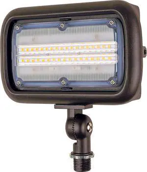 Newhouse Lighting WW30BRZ 30-Watt Outdoor LED Wall Wash Flood Light, Weatherproof, Bronze