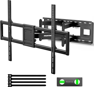 monTEK Heavy Duty Full Motion TV Wall Mount for 60-120 Inch Extra Large TVs monTEK Heavy Duty Full Motion TV Wall Mount for 60-120 Inch Extra Large TVs