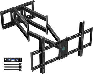 HCMOUNTING Long Arm Heavy Duty Full Motion TV Wall Mount for 4295 TVs HCMOUNTING Long Arm Heavy Duty Full Motion TV Wall Mount for 4295 TVs