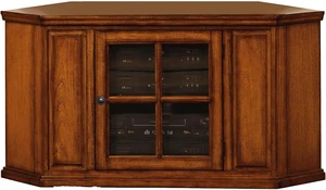 Leick Home Corner TV Stand, 47", Medium Oak Leick Home Corner TV Stand, 47", Medium Oak