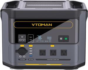 VTOMAN FlashSpeed 1500 Portable Power Station 1500W (3000W Peak), 1548Wh Backup LFP Battery Generator, Expandable To 3096Wh, Recharge 0-100% within 1 Hour, for Electric Backup & Blackout Emergency