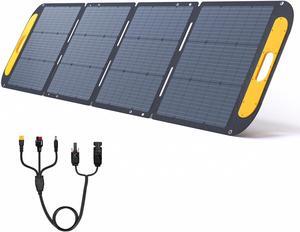VTOMAN VS200 Pro Portable Solar Panel 200W 48V, 23% Efficiency Foldable Solar Panel w/ IP67 Waterproof & MC-4 Anderson XT60 DC5521 Adapters & Adjustable Kickstands, Off-Grid Power for Home & Camping