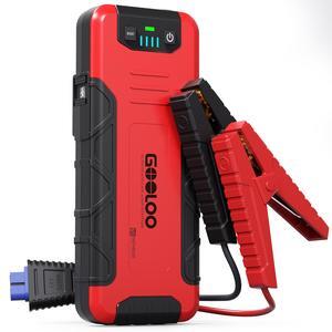 GOOLOO GE4500 4500A Peak 12V Portable Car Battery Jump Starter for up to 10L Gas and 8L Diesel Engines,SuperSafe Auto Lithium Battery Booster
