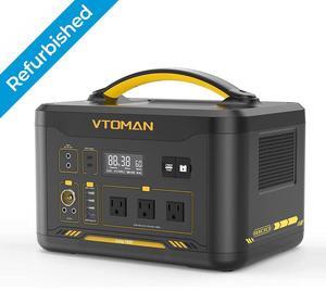 VTOMAN Jump 1800 Portable Power Station 1800W (Peak 3600W), 1548Wh Expandable LiFePO4 Battery Generator with 100W USB-C, 18W USB-C, 12V DC, Jumpstarter, for Outdoor Camping 
Refurbished