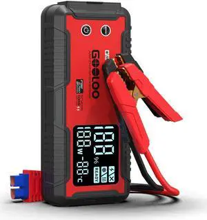GOOLOO GT4000 Car Battery Jump Starter Pre-Heating Tech 4000A Peak Current 28600mah
Portable Power Bank 12V Car Battery Booster Pack