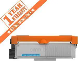 Compatible Toner Cartridge Replacement for Brother TN630 TN660 (Black, 1-Pack), for use in Brother HL-L2340DW HL-L2300D HL-L2360DW HL-L2380DW DCP-L2540DW HL-L2320D MFC-L2720DW MFC-L2740DW