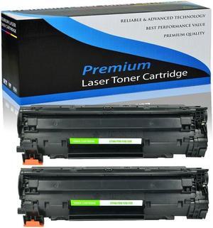 2 Pack Replacement For  126 CRG126 128 Toner ImageClass LBP6230dw Printers