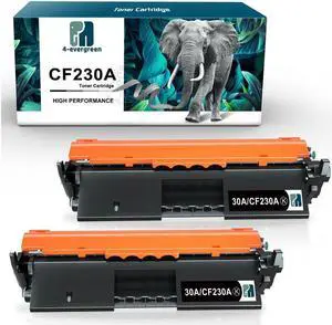 2PK CF230A 30A Toner Cartridge for  LaserJet Pro MFP M227fdn M227fdw Printers