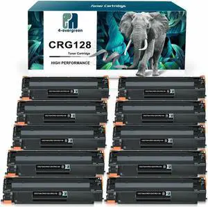 10pk CRG-128 Black Toner Cartridge For  128 ImageClass D530 D550 MF4770n MF4880dw