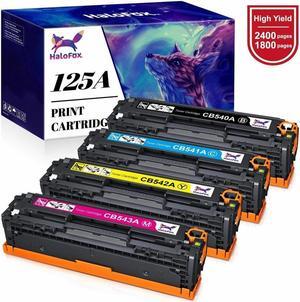 4PK Laser Toner For  CB540A -CB543A 125A Color Laserjet CP1515n CP1518n CP1215