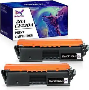 2 Pack CF230A 30A Black Toner compatible for  LaserJet M203d M203dn M203dw