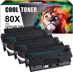 3PK CF280X Toner Compatible for  80X Laserjet Pro 400 M401dn M401n M401a M401d