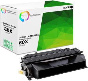 TCT Compatible High Yield Toner Cartridge Replacement for the  80X Series - 1 Pack Black