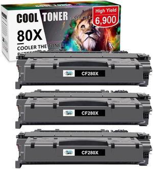 3PK CF280X 80X Toner Cartridge Compatible With  LaserJet Pro 400 M401dn