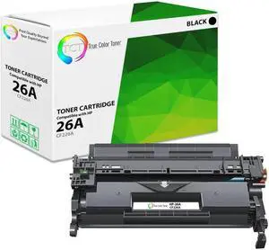 TCT Compatible Toner Cartridge Replacement for the  26A Series - 1 Pack Black