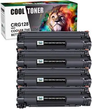 CRG128-4PK Black Toner Compatible For  ImageClass D530 D550 MF4770n MF4550d