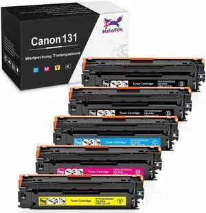 5 Multi-Pack Laser Toner CRG131 Fits  ImageClass LBP-7100 7110 MF-8230 8280