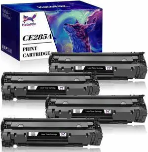 4 High Yield 85A CE285A Black Toner Cartridge For  LaserJet P1005 P1006 Print