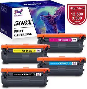 4x Toner compatible for  CF360X 508X LaserJet MFP M577dn M577f M577c M577z