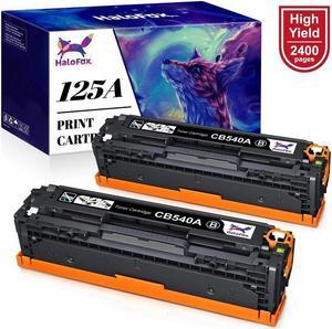 2x Black Toner Cartridge for  CB540A 125A Lasetjet CM1312 CP1215 CP1518 CP1515