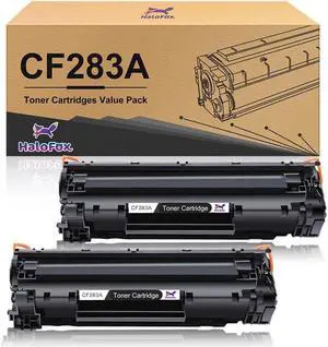2 Black Toner H.Y For  83A CF283A LaserJet Pro MFP M127fn M127fw M125 nw rnw