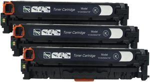 3PK CRG-118 C118 2662B002AA Black Toner Cartridge For  MF8350Cdn LBP7200Cdn