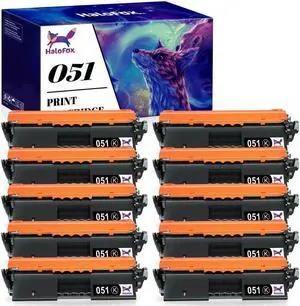 10x 051 CRG-051 Toner For imageCLASS LBP161dn MF267dw MF269dw MF263dn