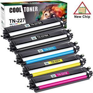5 Pack TN227 (1Set+1Black)Toner TN223 for Brother MFC-L3770CDW L3710CW HL-L3270CDW HL-L3290CDW