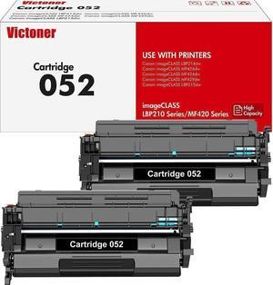 052 Toner Cartridge Compatible Replacement for 052 052H Toner Cartridge for imageCLASS MF424dw MF426dw MF429dw LBP215dw LBP214dw Printer (Black, 2-Pack)