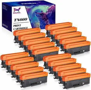 20 Pack TN660 Toner Cartridges For Brother DCP-L2540DW MFC-L2700DW HL-L2360DW