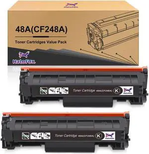 2PK CF248A 48A Toner Cartridge for LaserJet Pro M15a M15w MFP M28w M29a M29w