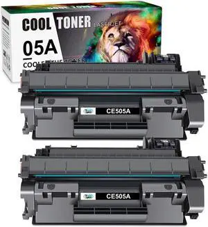 2 Pack CE505A Toner Cartridge Compatible With 05A LaserJet P2050 P2055 P2055d P2055x 2 Pack CE505A Toner Cartridge Compatible With 05A LaserJet P2050 P2055 P2055d P2055x