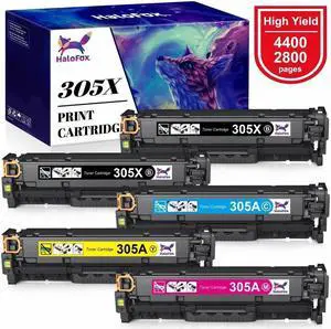 5PK Laser Toner CE410A 411A 412A 413A for Color Laserjet Pro M451 M475 M375