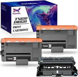 3x TN850 Toner Cartridge DR820 Drum Compatible For Brother L6200DWT HL-L6250DW