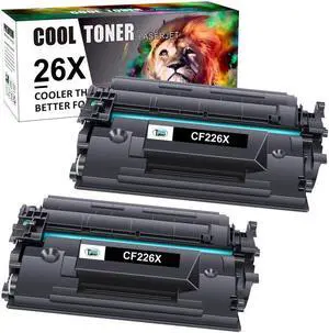 2*CF226X Toner Compatible with 26X LaserJet Pro M402n M402dn MFP M426fdw M426fd