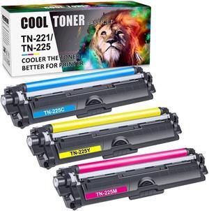 3PK CMY TN221 TN225 Compatible With Brother HL3170CDW 3140CW MFC-9130CW 9330CDW 9340
