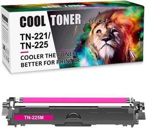 1PK Magenta TN221 TN225 Toner Compatible With Brother MFC-9130CW MFC-9340CDW HL-3170CDW