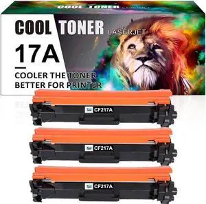 3PK CF217A 17A Toner Compatible With LaserJet MFP M130fn M130fw M102a M102w M104
